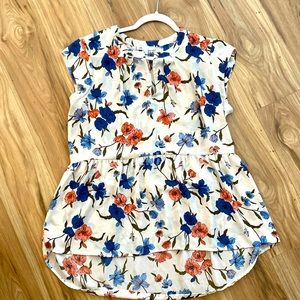 DR2 Petite L Floral Blouse